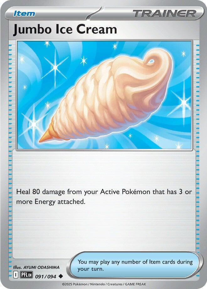Jumbo Ice Cream 091/094 (Reverse Holographic)