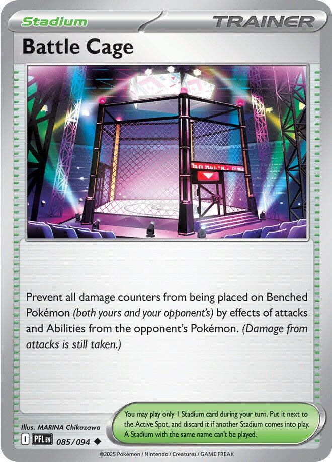 Battle Cage 085/094 (Reverse Holographic)
