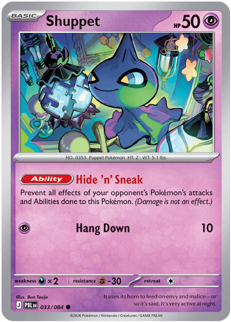 Shuppet 033/084 (Reverse Holographic)