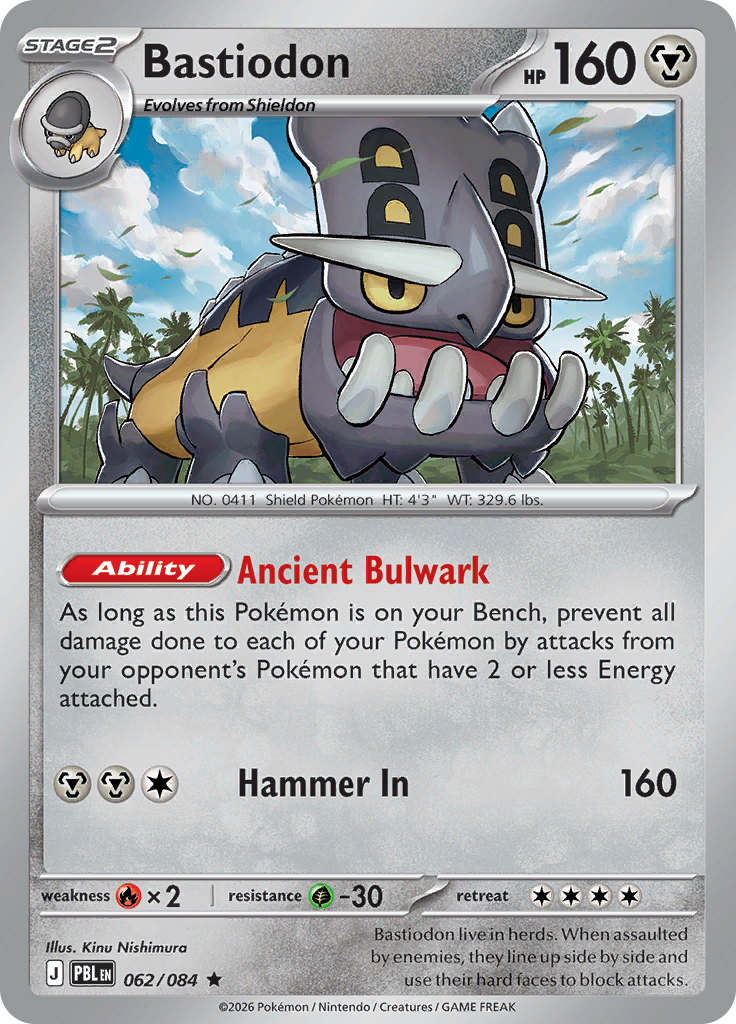 Bastiodon 062/084 (Holographic)
