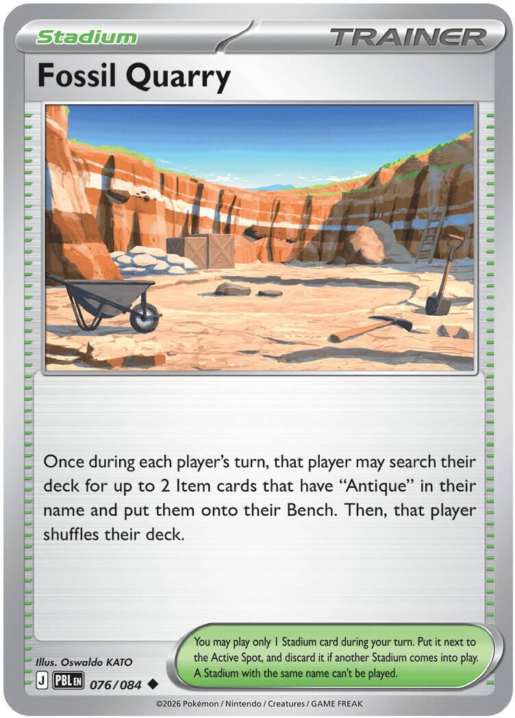 Fossil Quarry 076/084 (Reverse Holographic)