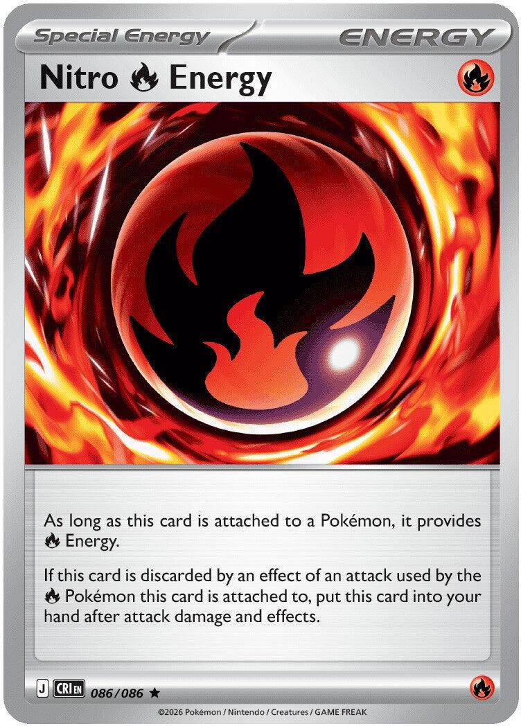 Nitro Fire Energy 086/086 (Holographic)