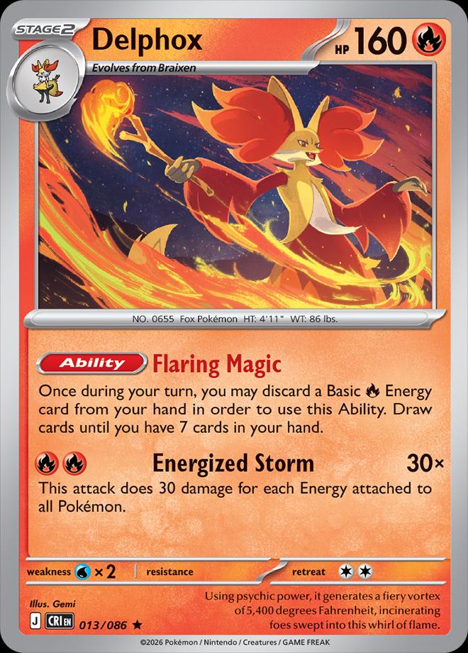 Delphox 013/086 (Holographic)