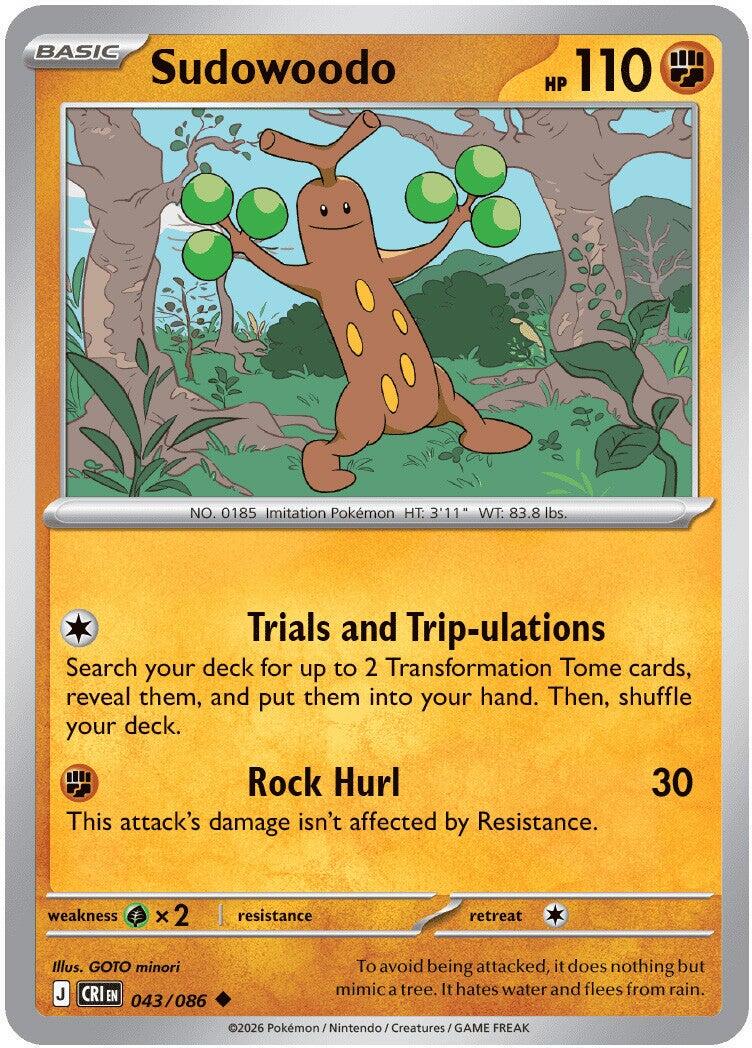 Sudowoodo 043/086