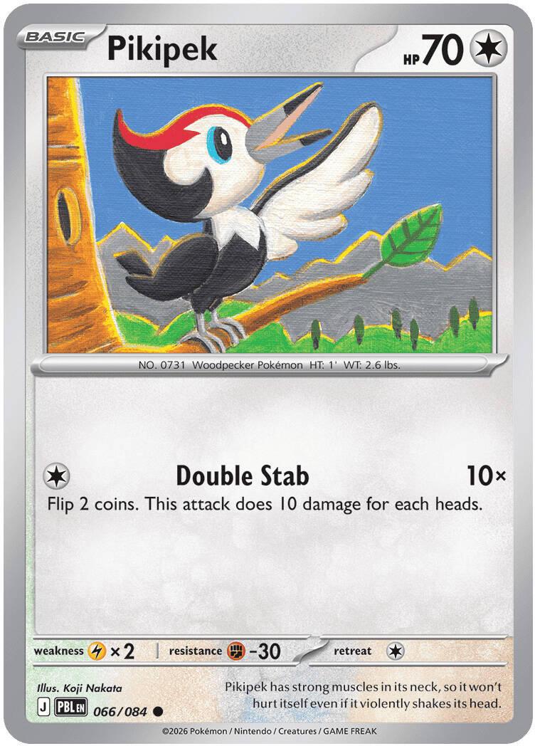 Pikipek 066/084 (Reverse Holographic)