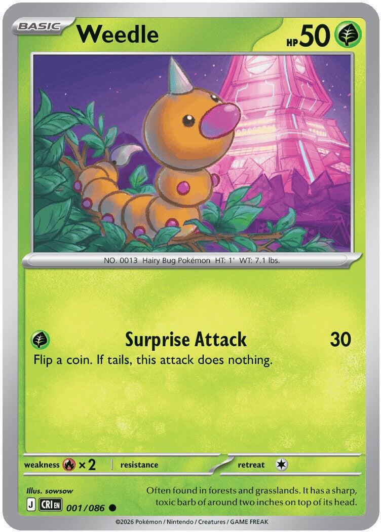 Weedle 001/086