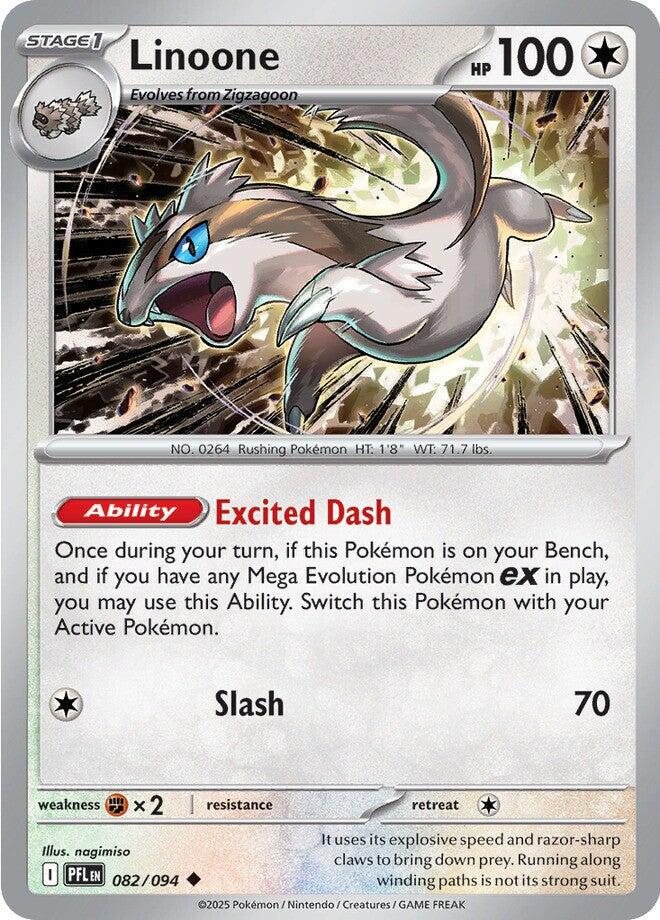 Linoone 082/094 (Reverse Holograpphic)