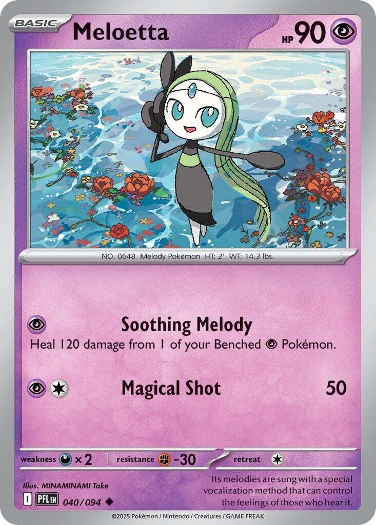 Meloetta 040/094 (Reverse Holographic)