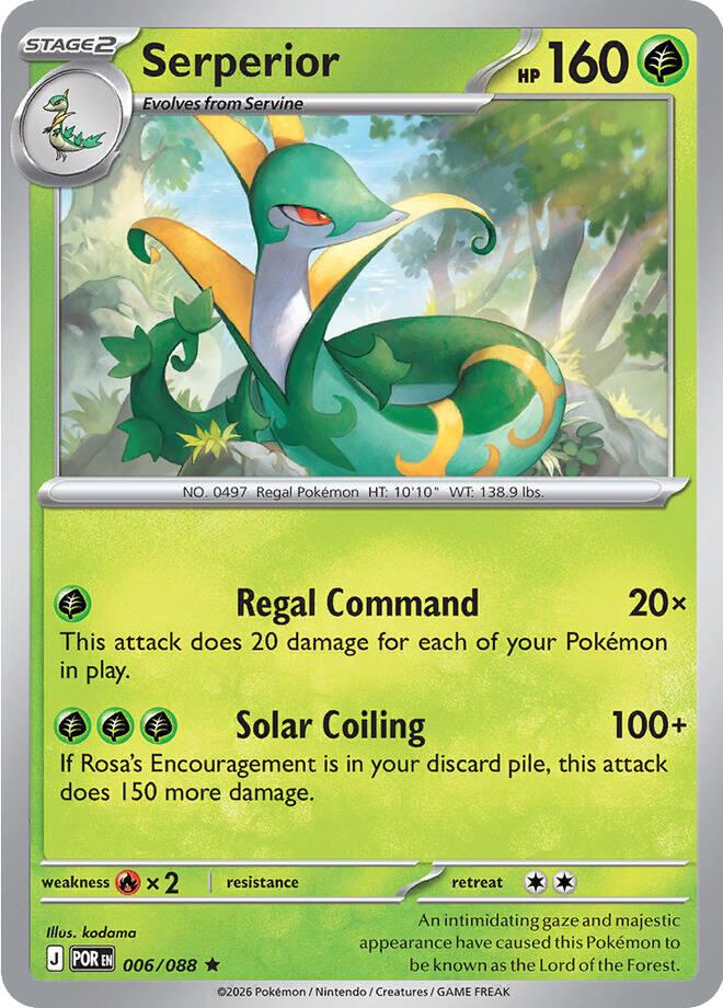 Serperior 006/088 (Holographic)