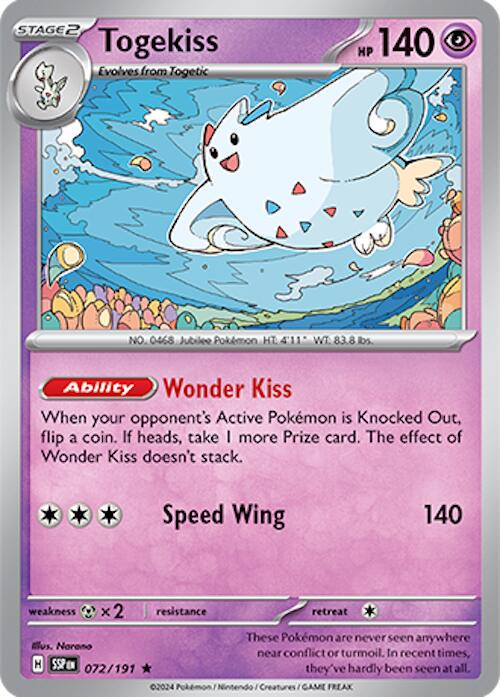 Togekiss 072/0191 (Holographic)