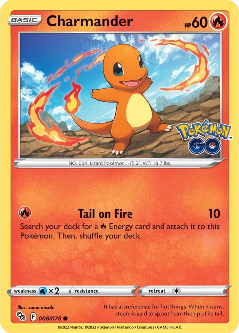 Charmander 008/078 (Reverse Holographic)
