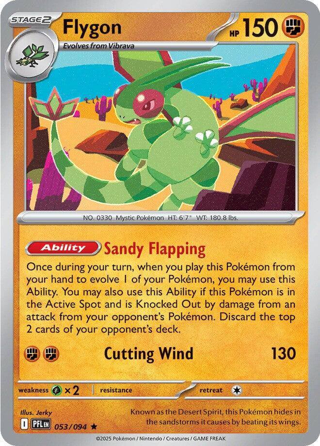 Flygon 053/094 (Reverse Holographic)